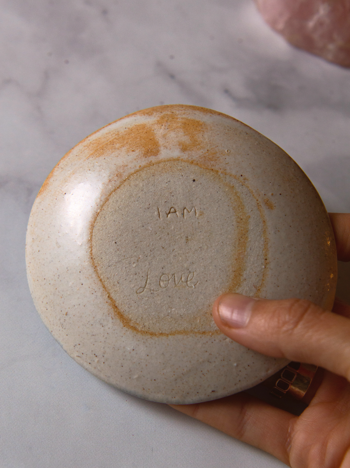 I Am Love - Small Dish 4.5" x 4.3"